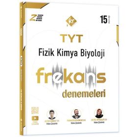 KR Akademi Yayınları 2026 TYT Fizik Kimya Biyoloji FKB 15'li Frekans Denemeleri