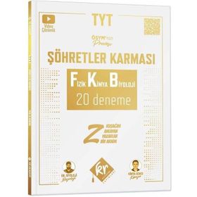 KR Akademi Yayınları 2026 TYT Şöhretler Karması Fizik Kimya Biyoloji FKB 20 Deneme
