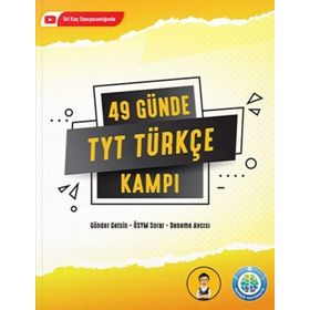 KR Akademi Yayınları - 49 Günde TYT Türkçe Kampı Gri Koç Yayınları