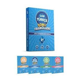 KR Akademi Yayınları 8. Sınıf LGS Türkçe Soru Fasikülleri Dört Çeyreklik Soru Bankası