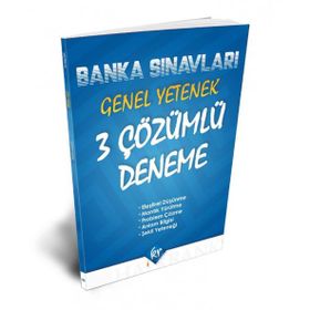 Kr Akademi Yayınları - Banka Sınavları Banko Hizmetleri Asistanı 3 Deneme