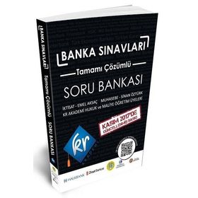 KR Akademi Yayınları Banka Sınavları Tamamı Çözümlü Soru Bankası