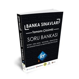 KR Akademi Yayınları Banka Sınavları Tamamı Çözümlü Soru Bankası