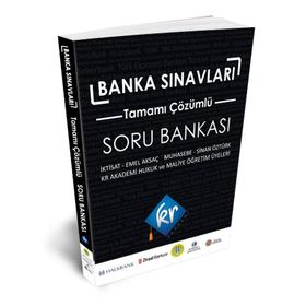 KR Akademi Yayınları Banka Sınavları Tamamı Çözümlü Soru Bankası