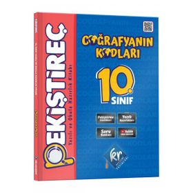Kr Akademi Yayınları Coğrafyanın Kodları 10. Sınıf Coğrafya Pekiştireç Yazılı ve Okula Hazırlık Kitabı