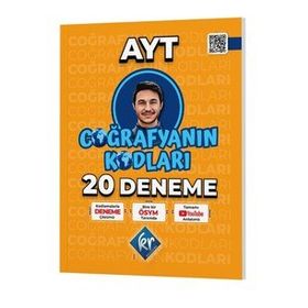Kr Akademi Yayınları Coğrafyanın Kodları AYT Coğrafya Çözümlü 20 Deneme
