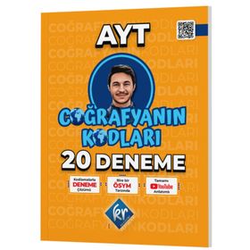 Kr Akademi Yayınları Coğrafyanın Kodları AYT Coğrafya Çözümlü 20 Deneme
