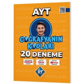 Kr Akademi Yayınları Coğrafyanın Kodları AYT Coğrafya Çözümlü 20 Deneme