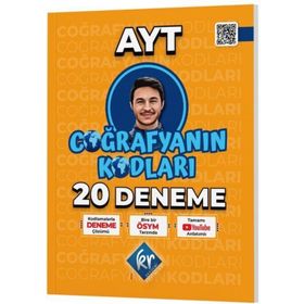 Kr Akademi Yayınları Coğrafyanın Kodları AYT Coğrafya Çözümlü 20 Deneme