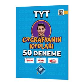 Kr Akademi Yayınları Coğrafyanın Kodları TYT Coğrafya Çözümlü 50 Deneme