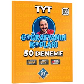 Kr Akademi Yayınları Coğrafyanın Kodları TYT Coğrafya Çözümlü 50 Deneme