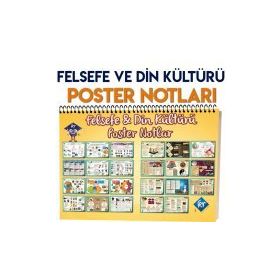 Kr Akademi Yayınları Felsefe ve Din Kültürü Poster Notlar