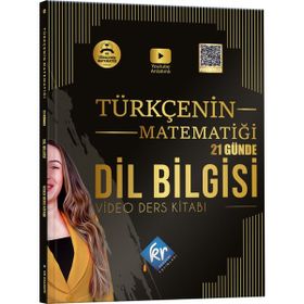Kr Akademi Yayınları Gamze Hoca Türkçenin Matematiği Tüm Sınavlar İçin 21 Günde Dil Bilgisi Video Ders Kitabı