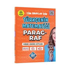 KR Akademi Yayınları - Gamze Hoca Türkçenin Matematiği Tüm Sınavlar İçin Paragraf Video Ders Kitabı