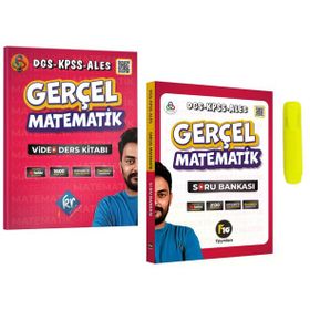 Kr Akademi Yayınları - Gerçel Matematik DGS KPSS ALES Video Ders ve Soru Kitabı