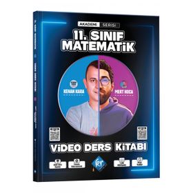 Kr Akademi Yayınları Kenan Kara ve Mert Hoca 11. Sınıf Matematik Video Ders Kitabı Akademi Serisi