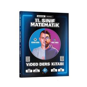 Kr Akademi Yayınları Kenan Kara ve Mert Hoca 11. Sınıf Matematik Video Ders Kitabı Akademi Serisi