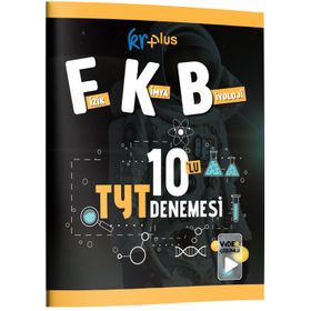 KR Akademi Yayınları - KR Plus Fizik Kimya Biyoloji FKB 10 TYT Denemesi
