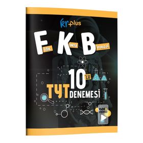 KR Akademi Yayınları - KR Plus Fizik Kimya Biyoloji FKB 10 TYT Denemesi