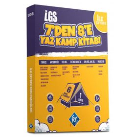 KR Akademi Yayınları LGS 7'den 8'e Tüm Dersler Yaz Kamp Kitabı