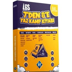 KR Akademi Yayınları LGS 7'den 8'e Tüm Dersler Yaz Kamp Kitabı