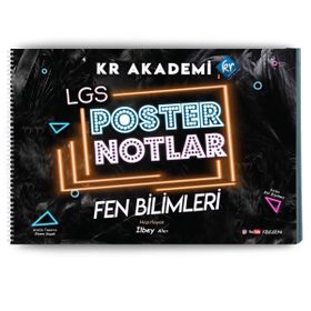 Kr Akademi Yayınları LGS Fen Bilimleri Poster Notları