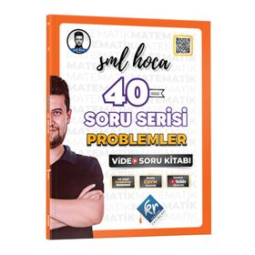 Kr Akademi Yayınları SML Hoca 40 Soru Serisi Problemler Video Soru Kitabı