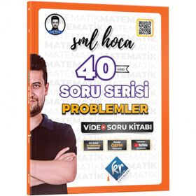 Kr Akademi Yayınları SML Hoca 40 Soru Serisi Problemler Video Soru Kitabı
