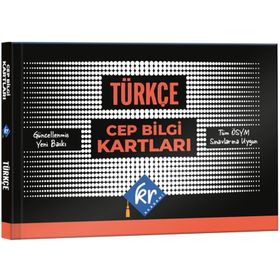 KR Akademi Yayınları Türkçe Cep Bilgi Kartları