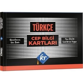 KR Akademi Yayınları Türkçe Cep Bilgi Kartları