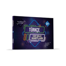 KR Akademi Yayınları Türkçe Cep Bilgi Kartları