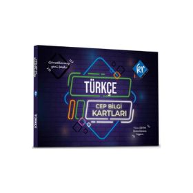 KR Akademi Yayınları Türkçe Cep Bilgi Kartları