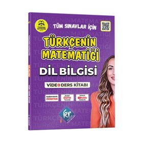 KR Akademi Yayınları - TYT AYT KPSS Dil Bilgisi Türkçenin Matematiği Video Ders Kitabı