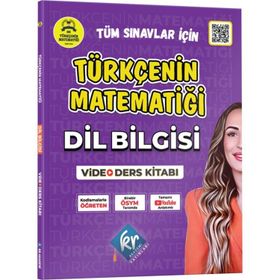 KR Akademi Yayınları - TYT AYT KPSS Dil Bilgisi Türkçenin Matematiği Video Ders Kitabı