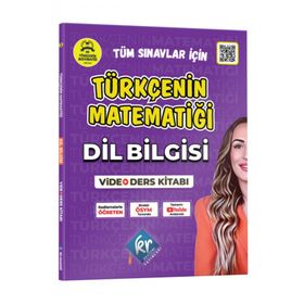 KR Akademi Yayınları - TYT AYT KPSS Dil Bilgisi Türkçenin Matematiği Video Ders Kitabı