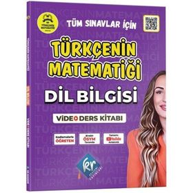 KR Akademi Yayınları - TYT AYT KPSS Dil Bilgisi Türkçenin Matematiği Video Ders Kitabı