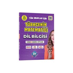 KR Akademi Yayınları - TYT AYT KPSS Dil Bilgisi Türkçenin Matematiği Video Ders Kitabı