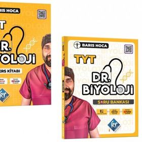 KR Akademi Yayınları TYT Dr. Biyoloji Soru Bankası Barış Hoca
