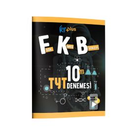 KR Akademi Yayınları - TYT Fizik Kimya Biyoloji FKB 10'lu Deneme