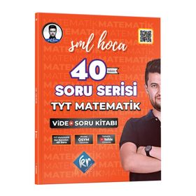 KR Akademi Yayınları - TYT Matematik 40 Soru Serisi Video Soru Kitabı SML Hoca