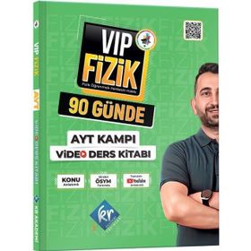Kr Akademi Yayınları VİP Fizik 90 Günde AYT Kampı Video Ders Kitabı