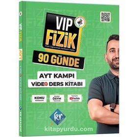 Kr Akademi Yayınları VİP Fizik 90 Günde AYT Kampı Video Ders Kitabı
