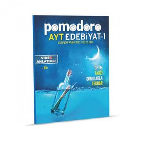 KR Yayınları Pomodoro AYT Edebiyat-1 Konu Soru Süper Pratik Notlar