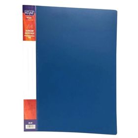 Kraf 10 Poşetli Mavi Sunum Dosyası