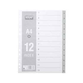 Kraf 1012 5262 1-12 Rakamlı Seperatör