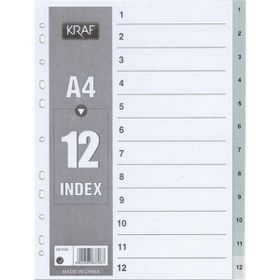 Kraf 1012 5262 1-12 Rakamlı Seperatör