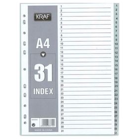Kraf 1031 1-31 Seperatör PP Kapak Ayraç