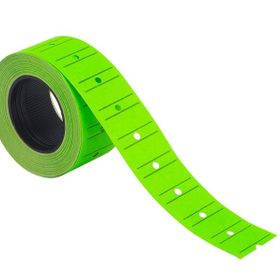 Kraf 12 x 21 mm Fosforlu Yeşil Motex Fiyat Etiketi