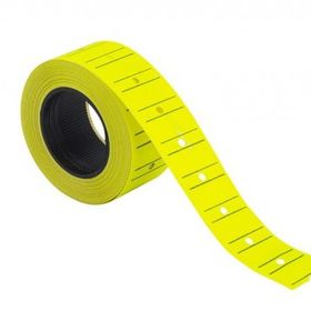 Kraf 12x21 mm Fosforlu Sarı Motex Etiket