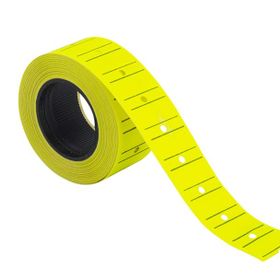 Kraf 12x21 mm Fosforlu Sarı Motex Etiket